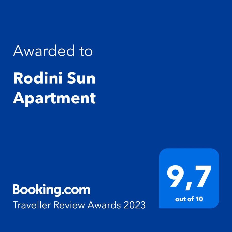 Rodini Sun Apartment Rhodes City Екстериор снимка