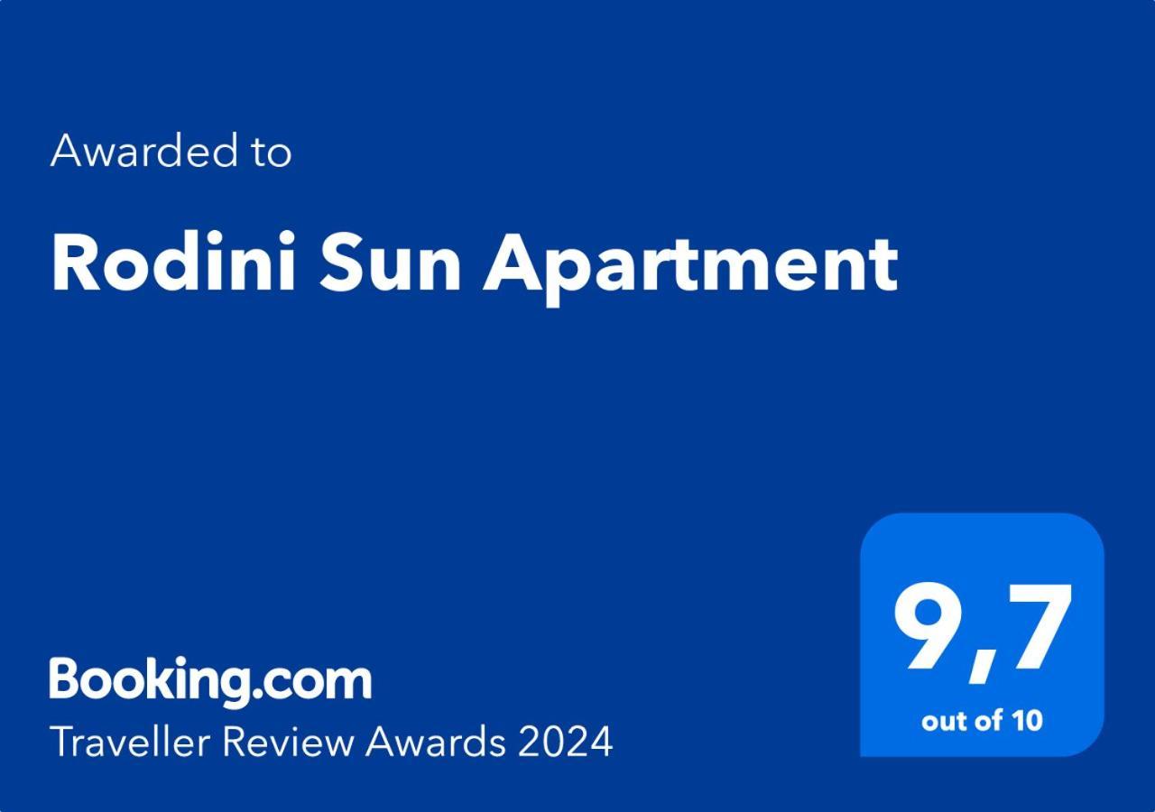 Rodini Sun Apartment Rhodes City Екстериор снимка