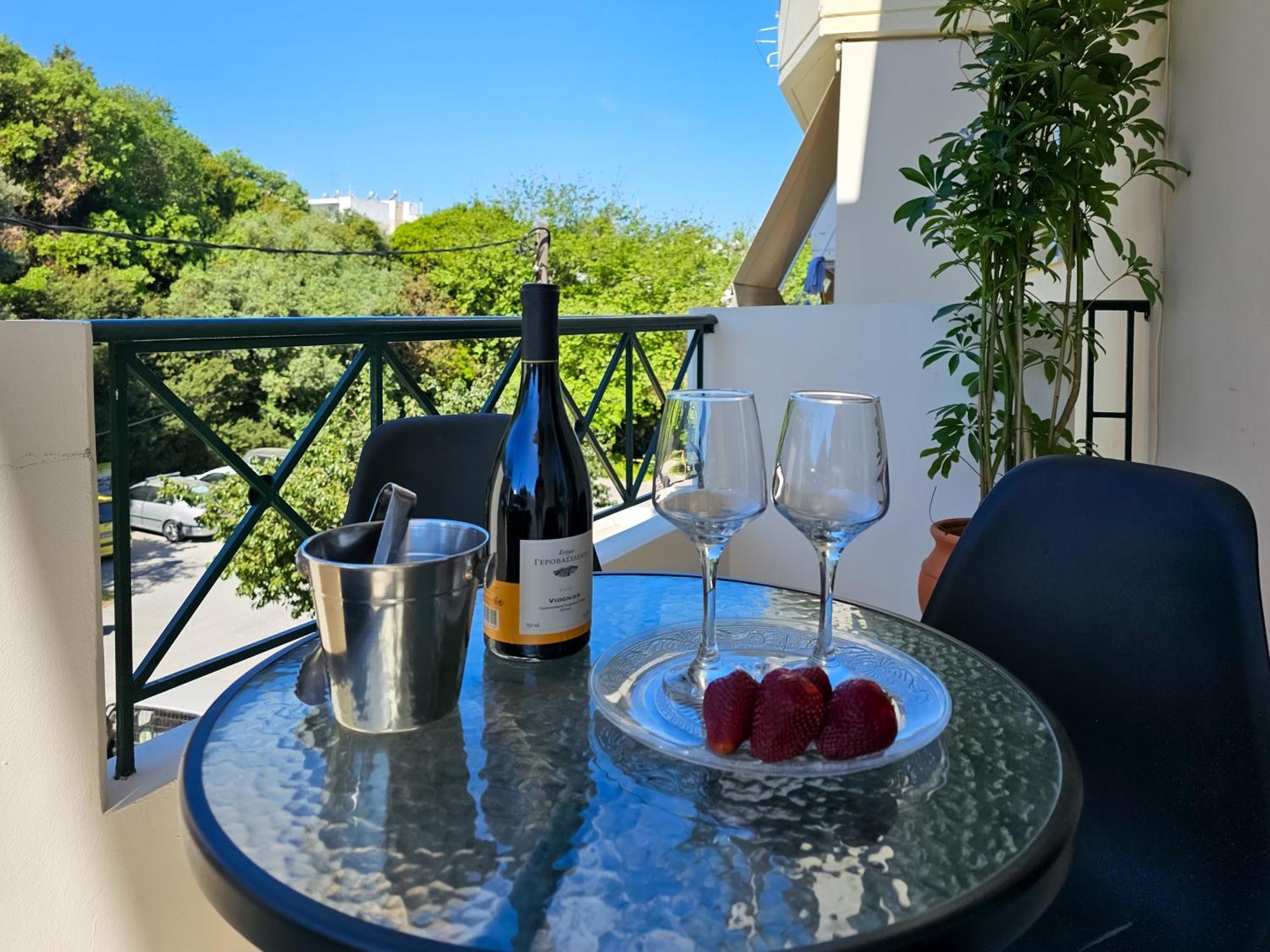 Rodini Sun Apartment Rhodes City Екстериор снимка